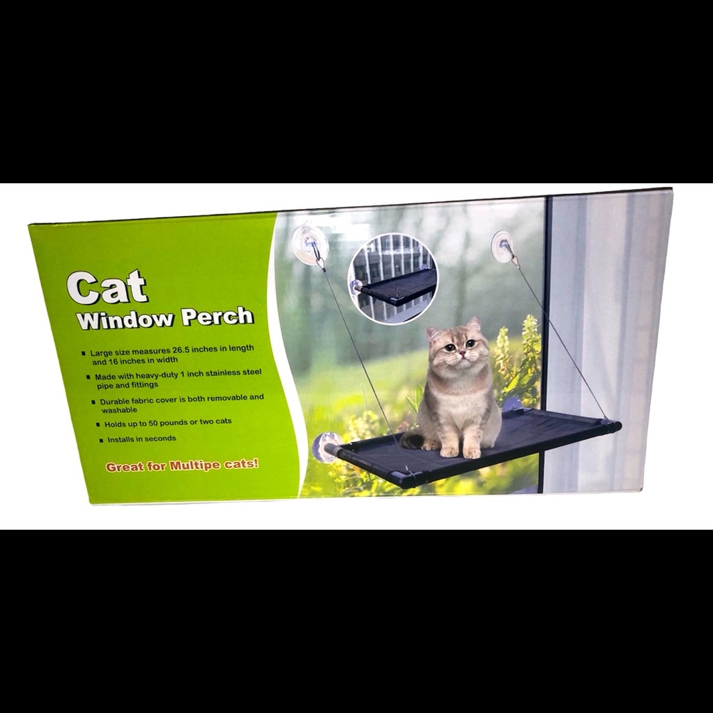 Cat Window Perch Bed Hammock New in Box